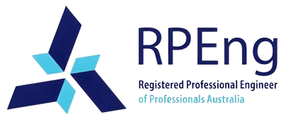 RPEng logo for Registered Professional Engineer of Australia.